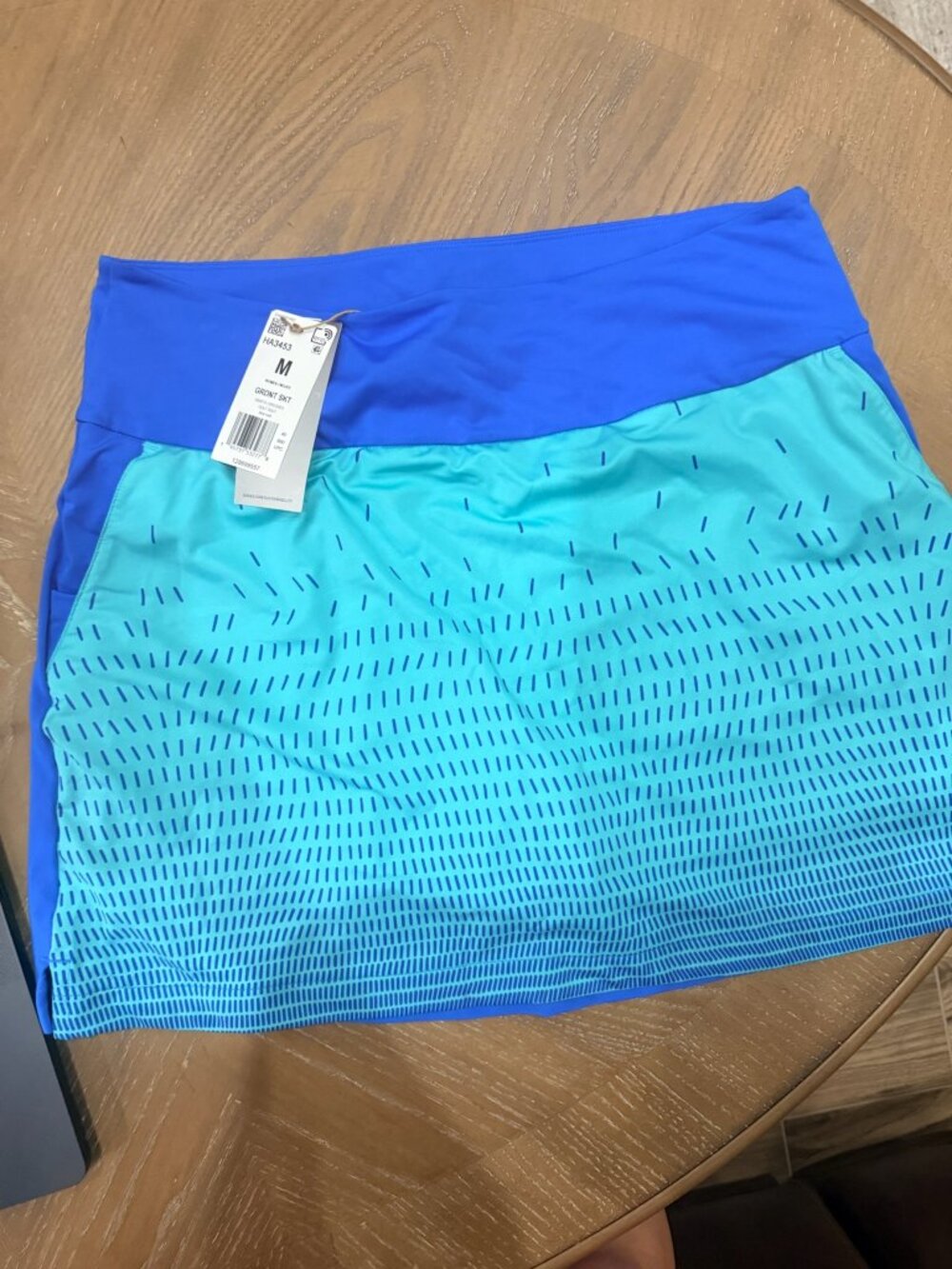 Adidas Golf Skirt | Size Medium | Blue Rush Gradient | NWT | Performance